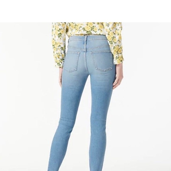 NWT JCrew 9” Rise Toothpick Denim - Picture 7 of 8